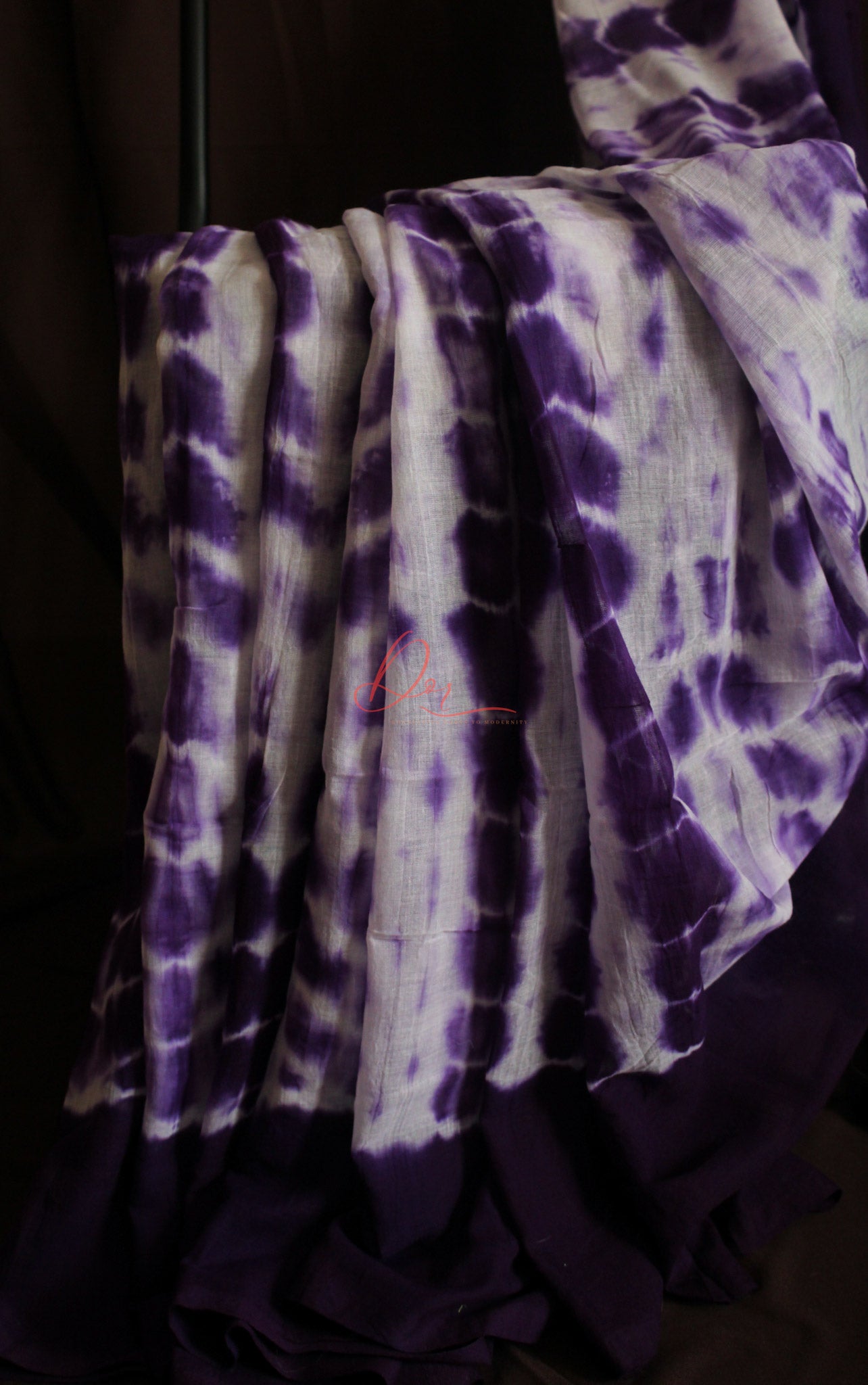 Purple Shibori Vibori