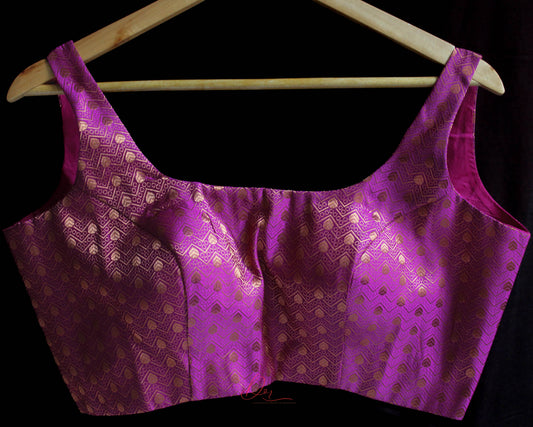 Magenta Benarasi Blouse